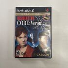 Resident Evil - CODE: Veronica X (PlayStation 2 PS2, 2001) Complete w/Demo Disc