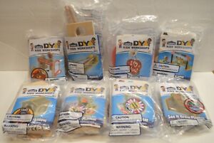 Lot Of 8 New Lowes DIY Kids Workshop Wood Craft Kits Sealed with Patches