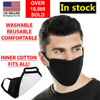 Black Unisex Face Mask Reusable Washable Cover Masks Fashion Cloth Men Women USA