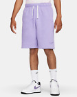 Nike Club Fleece Men's Purple Sweat Shorts FN1857-567
