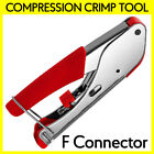 New ListingCompression Connector Crimping Tool Coax Cable RG6 RG59 F-Type End Plug Crimper