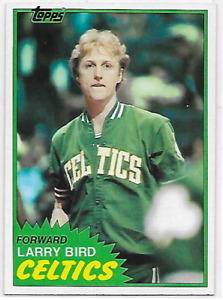 1981 TOPPS BASKETBALL LARRY BIRD SECOND 2ND YEAR CARD #4 CELTICS HOFER GREAT!!