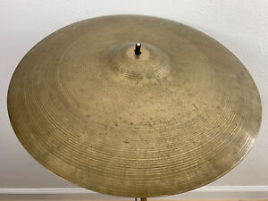 A. Avedis ZILDJIAN 20-inch RIDE CYMBAL 1904g 70s Vtg Med-Thin with AUDIO SAMPLE