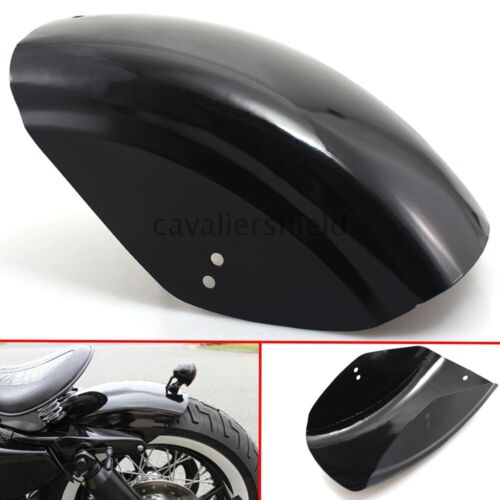Vivid Black Motorcycle Rear Fender Mudguard For Harley Bobber Sportster 883 1200