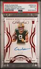 2022 Flawless Christian Watson Rookie Debut Signatures Ruby /15 RC PSA 8 Packers