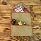 Travel rolling case smoking tobacco pipe holster pouch ukrainian handmade