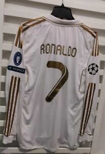 Cristiano Ronaldo Long Sleeve Jersey Home CR7 Real Madrid 2011 2012 M Size