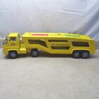 Vintage Tonka Cab Over Car Carrier Semi Truck, Pressed Steel Toy, Rear Ramp