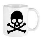 CafePress Simple Skull And Crossbones Mug 11 oz Ceramic Mug (832149819)