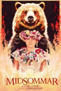 Midsommar Girl Beast Movie Film Ari Aster Poster Giclee Print Art 24x36 Mondo