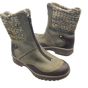 MERRELL  Women Boots Eventyr BONDE CORD Waterproof Winter Olive Green Sz 8.5 New