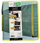 Five Star Zipper Binder, 2 Inch 3 Ring Binder, Removable File  Multicolored NWT