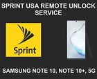 Samsung Unlock Service, Samsung Note 10, Note 10 Plus, 5G, 6sp