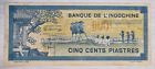 New ListingFRENCH INDOCHINA 500 PIASTRES P# 68 VERY FINE