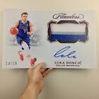 Luka Doncic Auto 2018-19 Panini Flawless Ruby 13/15 Poster