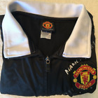 Manchester United Official Fifth Sun Football Track Black Jacket Size Small