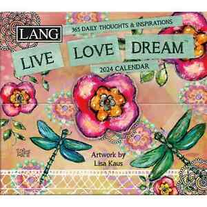 Lang 2024 Live Love Dream LANG 365 Daily Thoughts Calendar w