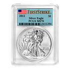 2012 $1 American Silver Eagle MS70 PCGS - First Strike