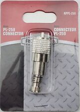 Roadpro RPPL-259 CB Radio Antenna Coax Cable Male PL-259 Connector New