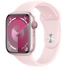 Apple Watch Series 9 45mm GPS/LTE Pink Case Light Pink Band MRML3LL/ANEW
