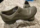 MERRELL Spire Stretch Green Leather Women’s Slip On Comfort Loafers Size 6.5
