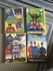 The Wiggles DVD Lot of 4 Yummy Yummy, Space Dancing, Wiggle Time , Let’s Eat!