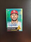 2022 Topps Chrome Platinum Dylan Calson Green Autograph Numbered 70/150