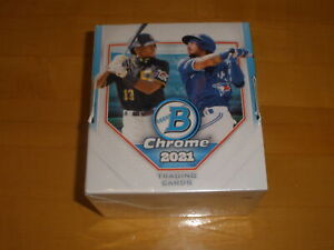 2021 Bowman Chrome Baseball Master Box