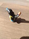 Vintage Clay Bird Water Whistle/Flute Hand Painted Multicolored Made In Peru