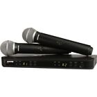 NEW Shure BLX288/PG58 Handheld Wireless Microphone System