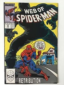 Web of Spiderman #39 VF/NM Black Costume Will Combine Shipping