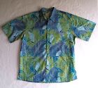 Cooke Street Vintage Hawaiian Islands 100% Cotton Men's Multi Color Shirt XL.