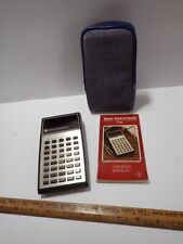 Vintage 1970’s Texas Instruments TI-30 Calculator Red LED Display TESTED