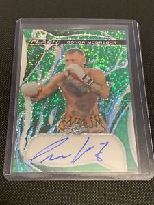 New Listing2024 Leaf Eclectic Flash CONNOR MCGREGOR green Autograph Auto 1/2
