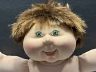 New Listing2005 Cabbage Patch Kids Play Along Boy Doll Brown Hair  Grn Eyes Xavier Roberts
