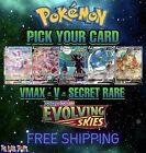 2021 Pokemon Evolving Skies Complete Your Set/Pick Card VMAX, V M/NM