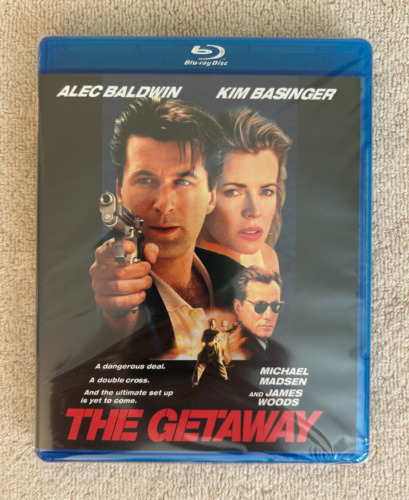 The Getaway (1994) Blu-ray Shout Factory Alec Baldwin Kim Basinger Action NEW