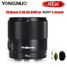YONGNUO YN16mm F1.8S DA DSM APS-C Auto Focus Prime Lens for Sony E-mount Cameras