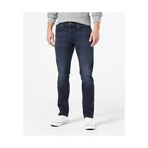 DENIZEN from Levi's Men's 288 Skinny Fit Jeans - Dark Blue Denim 33x32