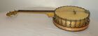 high quality antique birdseye maple wood handmade 4 string banjo instrument