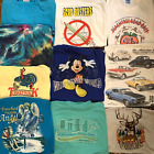 Vintage T-Shirt Lot 10 Resale Wholesale Single Stitch USA Tees Maine Mickey Mix