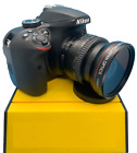 HD 8K 58MM WIDE ANGLE LENS + MACRO LENS FOR Nikon AF-S NIKKOR 50mm f/1.8G Lens