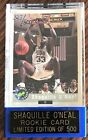 SHAQUILLE O'NEAL 1992 CLASSIC DRAFT PICK 327/500  Signed Rookie Card  HOF SHAQ