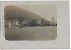 Little York Park Uneeda Rest Point Water Tower Cortland County NY RPPC Photo PC