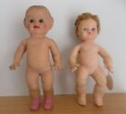 2 Antique Horsman Rubber Baby Dolls, 1974 and 1977
