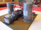 N Scale Detailed Oil/Chemical Storage Facility w/Semi Tractor Trailer, Propane..