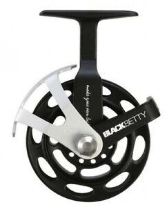 13 Fishing - 2015 Black Betty In Line Ice Reel - Left or Right Hand Retrieve