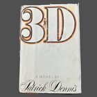 3D by Patrick Dennis (of Auntie Mame fame) 1972 1st/1st Scarce HC/DJ is VG-/VG