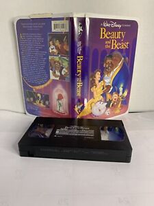 New ListingBEAUTY  AND THE BEAST-(Pre-Viewed Black Diamond Edition Walt Disney VHS, 1992)