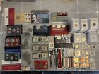 HUGE Coin Collection, ESTATE SALE LIQUIDATION Lot's OF Silver + Mint Sets + MORE